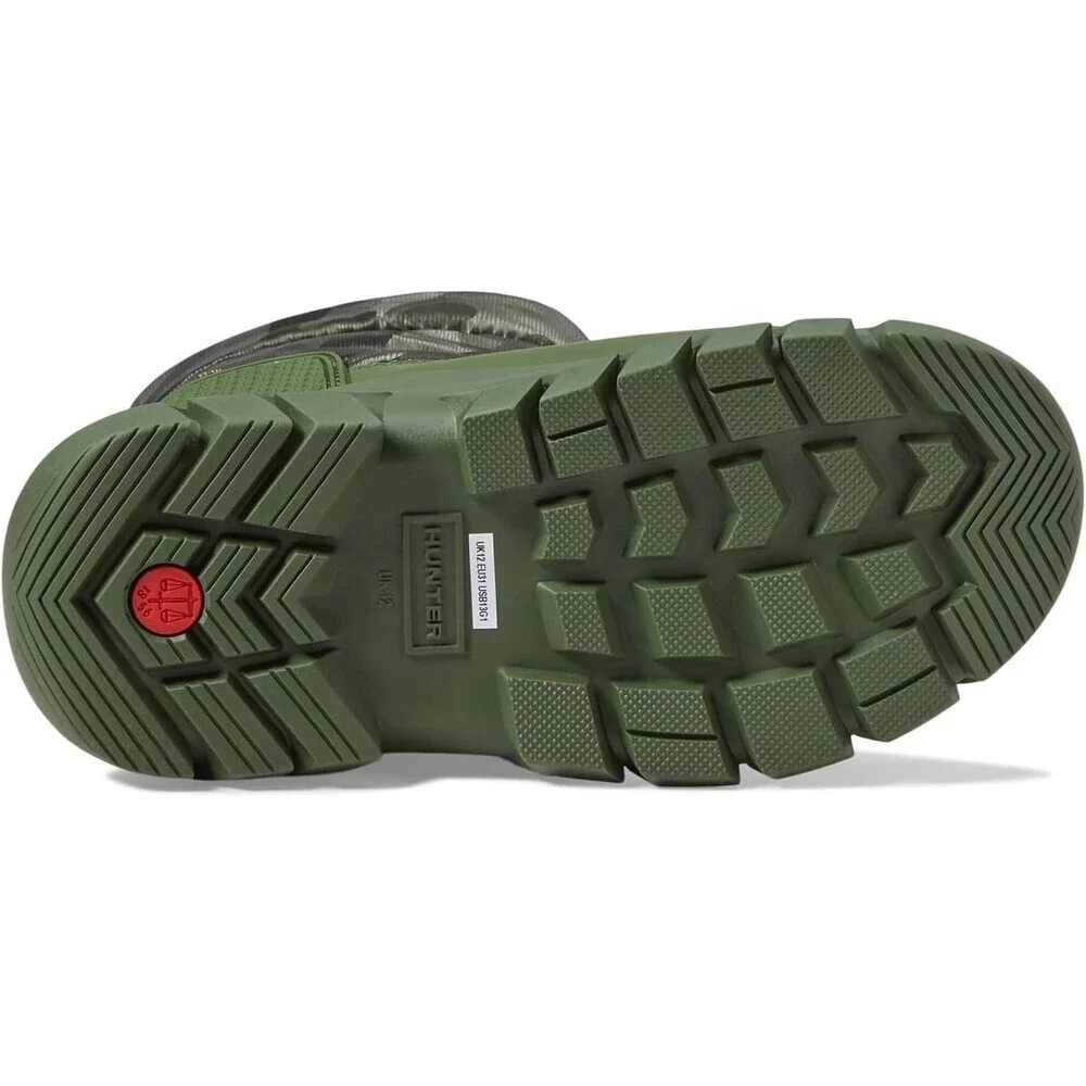 Hunter Intrepid Reflective Camo Snow Boots Toddler US 8 Green Insulated JOBB1816